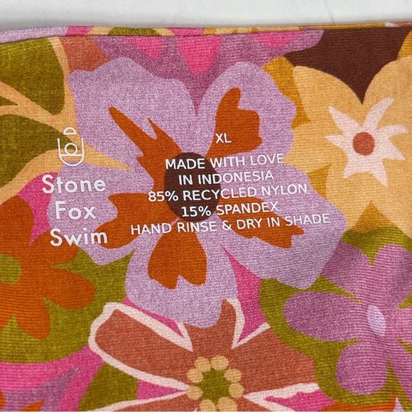 Stone Fox Swim Roca Bikini Bottom Retro Pop - Picture 5 of 12